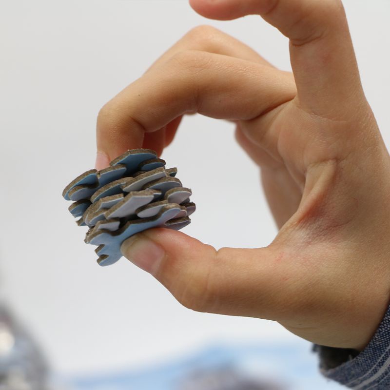 Bộ Đồ Chơi Xếp Hình 1000 Mảnh Họa Tiết Hành Tinh Rừng Cây Bằng Giấy Dùng Giáo Dục Sớm Cho Bé