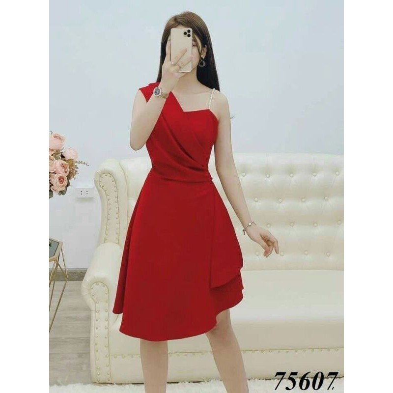 ĐẦM BIG SIZE LỆCH VAI DỰ TIỆC