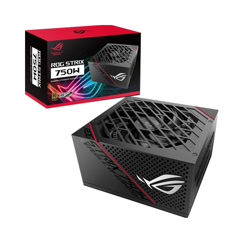 Nguồn Asus Rog Strix 750W 80 Plus Gold Full Modular - Hàng Chính Hãng