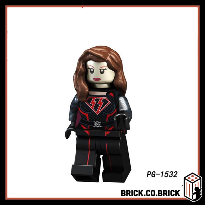 Xếp Hình Minifigures Marvel DC Overgirl Heimdall Storm Batman Đồ Chơi Lắp Ráp PG8124