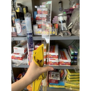 (thước nhựa 1 mét) thước kẻ nhựa 1m