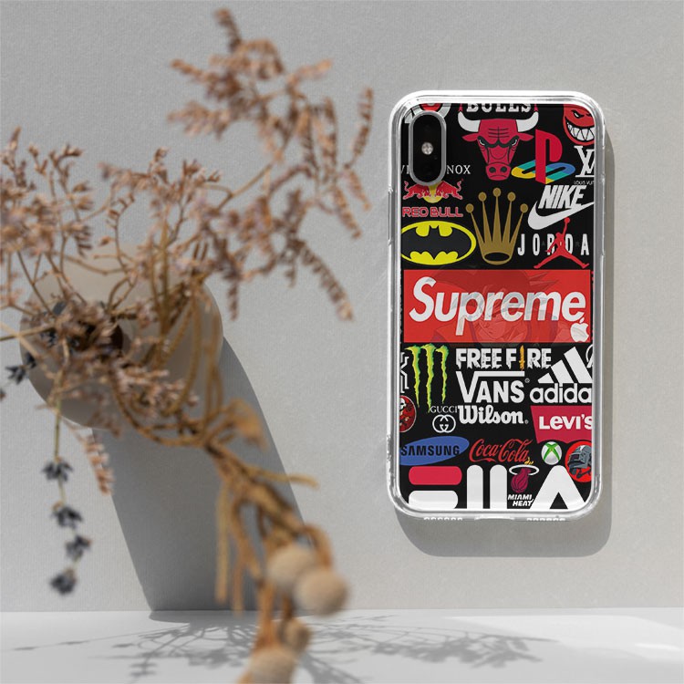 Ốp Silicon Logo Streetswear Đỉnh cho iphone 6/7/8/Plus/X/Xs/XsMax/Xr/11/Pro/12Mini/12 PROMAX OFFPOD00049