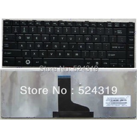Bàn Phím Laptop Mới Cho Toshiba L800 C800 L805 C805 L830 C830 C840D US Layout