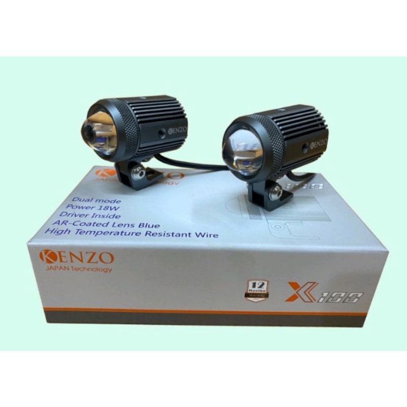 Kenzo X100 Ver 2.0 - Bi cầu Led Mini trợ sáng .Hàng chính hãng