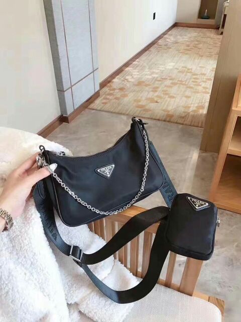 Túi xách nữ 2in1 kèm 2 quai &amp; ví nhỏ mini cực hot