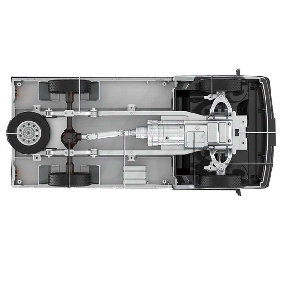 WPL D12  Xe bán tải điều khiển từ xa WPL D-12  - Xe ô tô mô hình bán tải RC WPL D 12
