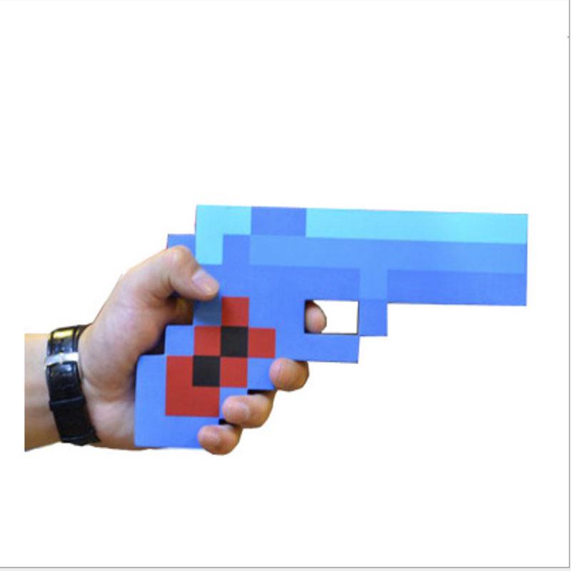 Súng đồ chơi minecraft chất liệu eva