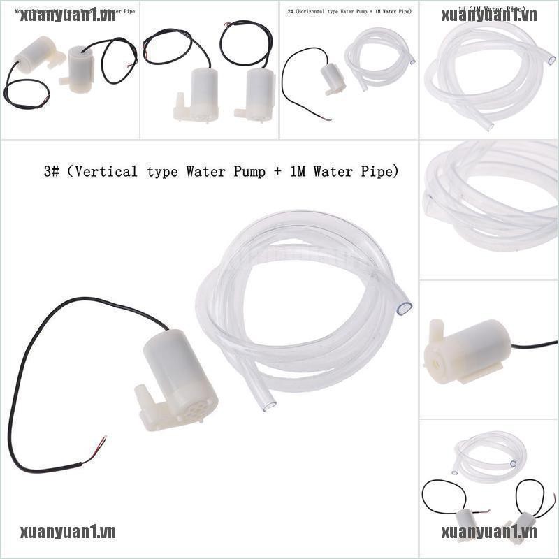 Động Cơ Bơm Nước Mini Không Chổi Than Xuyuan1 Dc 3-5v