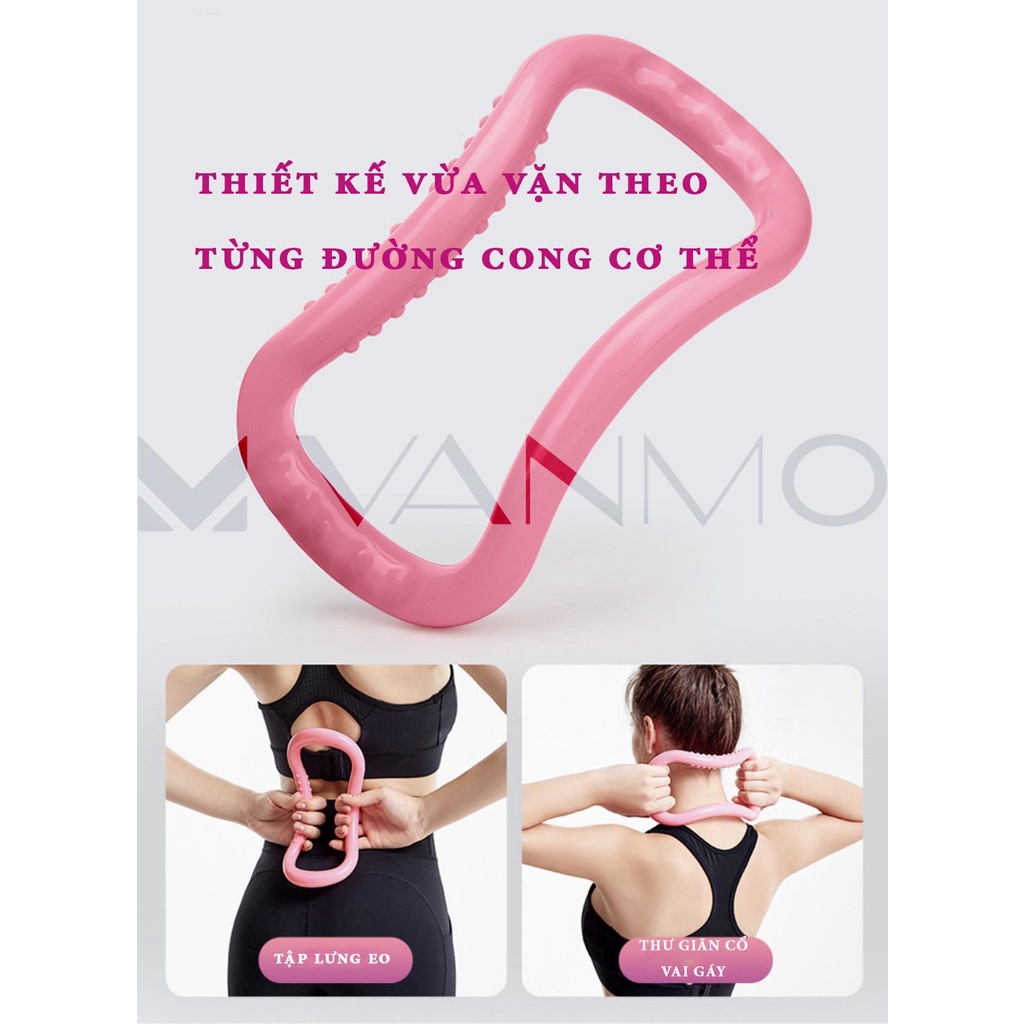 Vòng Myring Massage Tập Yoga Pilates Dụng Cụ Tập Tay Mở Vai, Giãn Cơ