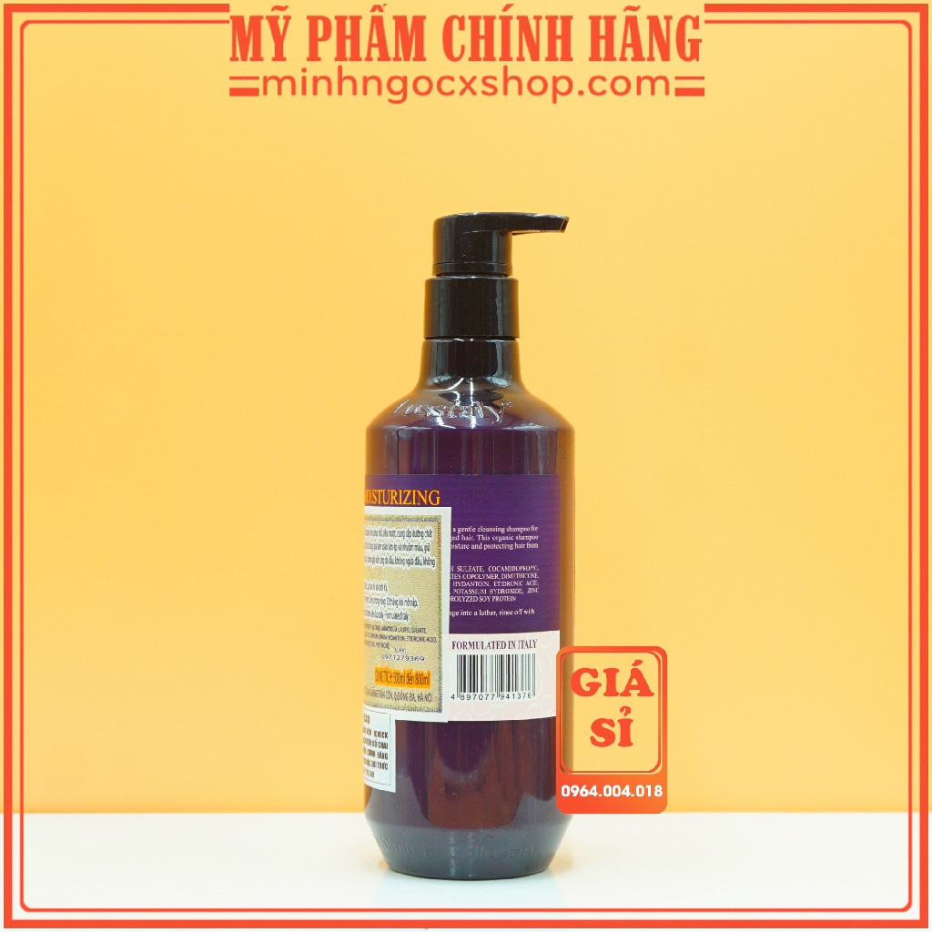 Dầu gội LUSSTALY VITAMIN E 500ml phục hồi chống rụng không gàu ngứa