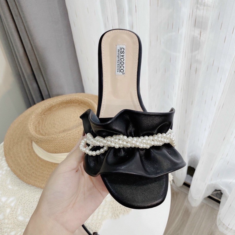 Dép bèo ngọc cực sang chảnh - kèm clip MP88
