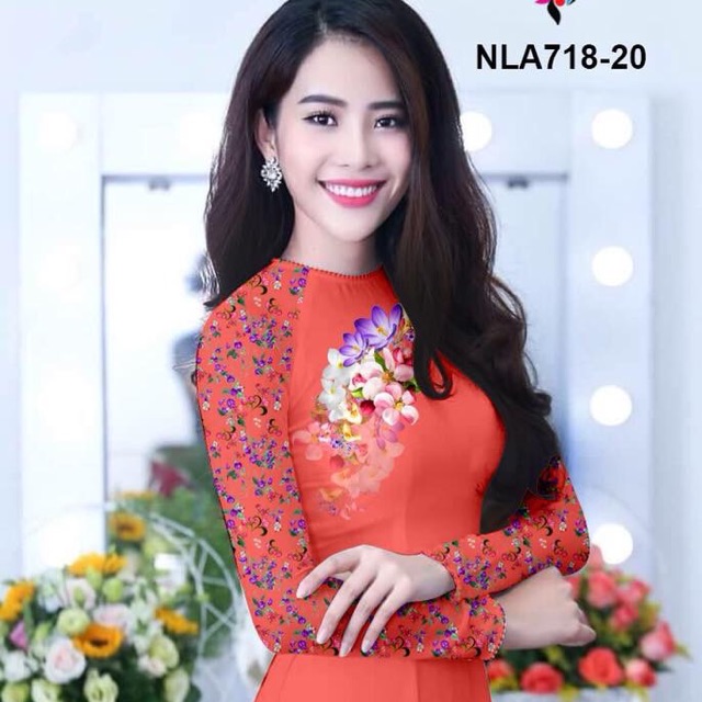 Vải áo dài nguyên bộ SIÊU LỤA