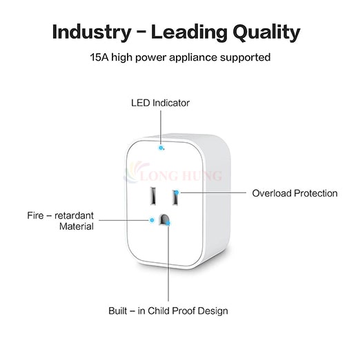 Ổ cắm điện thông minh Aqara Smart Plug Zigbee US AP003USW01 ZNCZ12LM - Hàng chính hãng