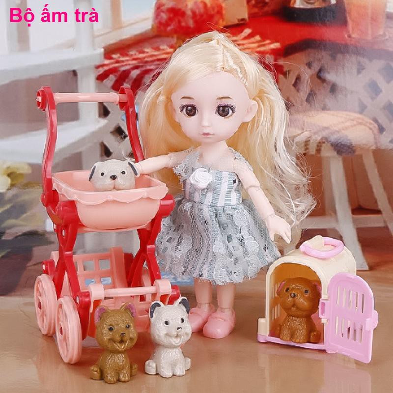 đồ chơi nhà bếpBarbie big suit girl công chúa baby cute búp bê bjd trẻ em đồ chơi cho bé gái 3 6 tuổi món quà