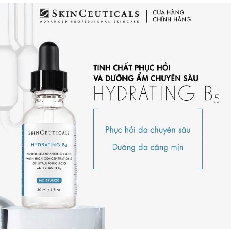 Serum dưỡng ẩm phục hồi da B5 Skinceuticals Hydrating B5 30ml