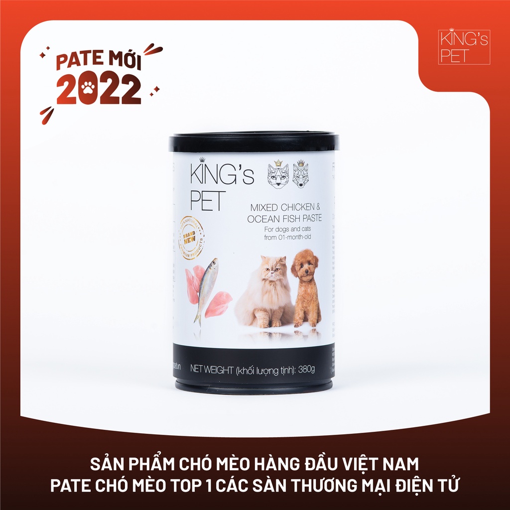 Pate Tươi King's Pet Cho Chó Mèo