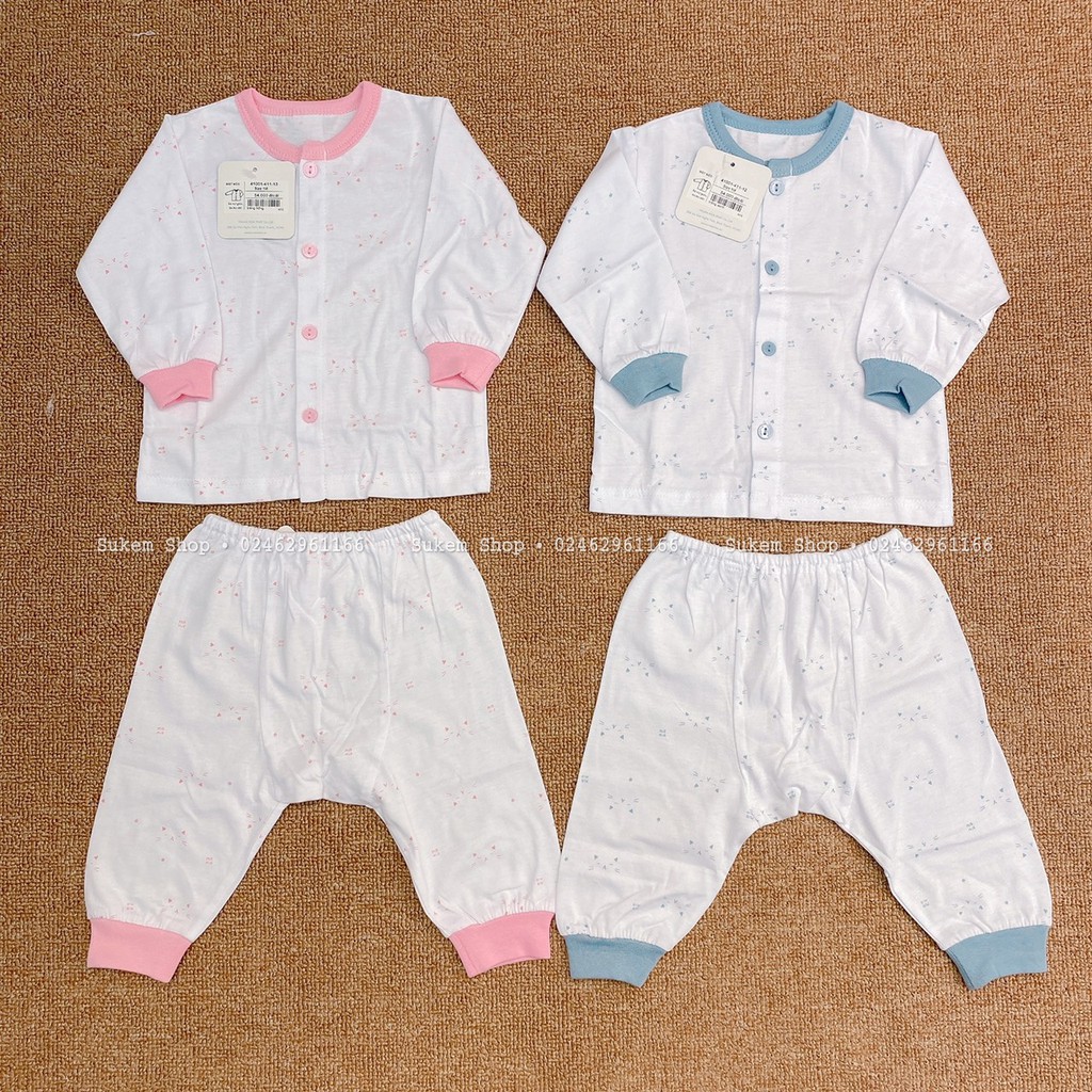 Bộ cài thẳng dài Mio cotton mỏng