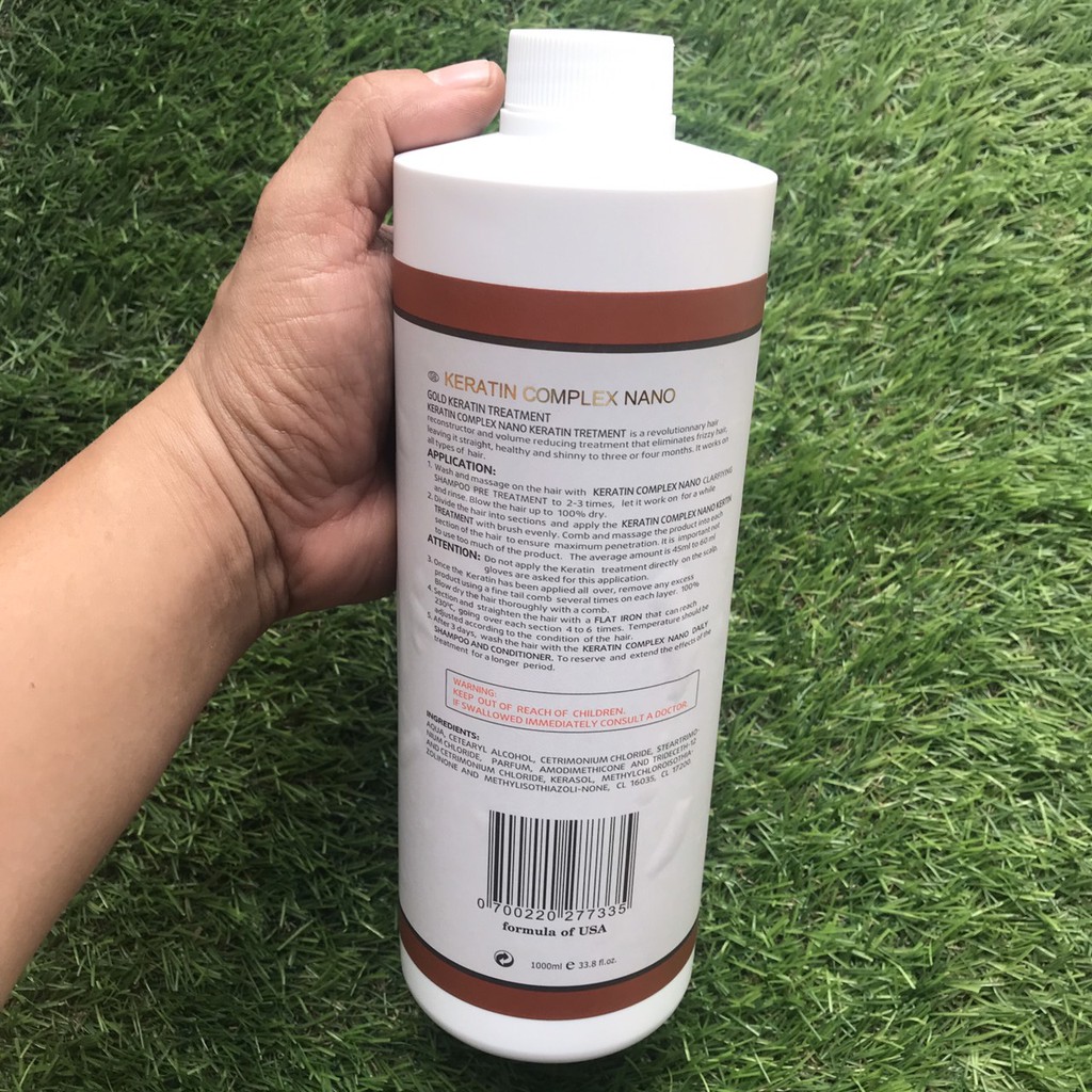 Hấp phục hồi cao cấp KERATIN NANO COMPLEX 1000ml