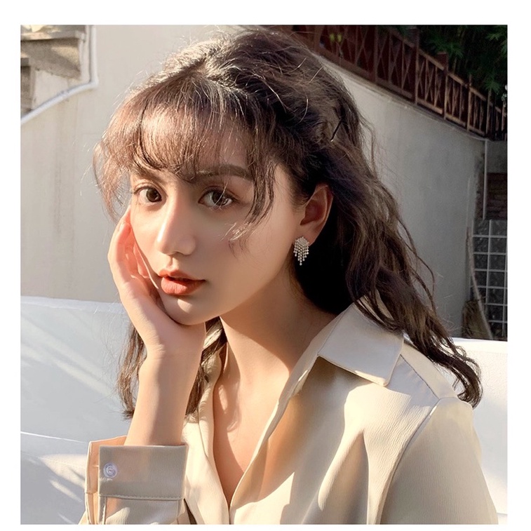 Hoa tai đính đá đi tiệc sang trọng - Maben