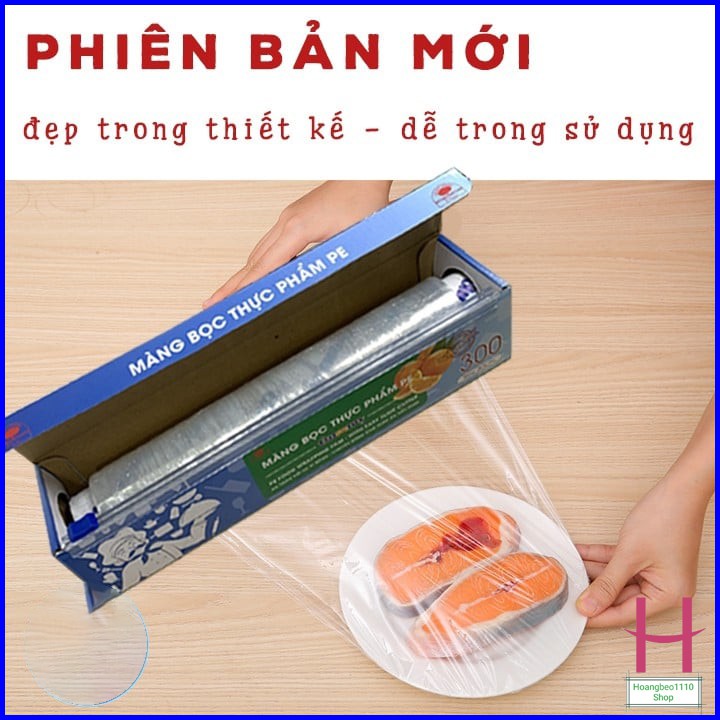 Màng bọc thực phẩm PE Gummy giúp bảo quản thực phẩm, đồ ăn luôn tươi ngon { H }