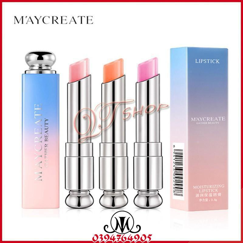 Son đổi màu dưỡng ẩm môi Maycreate MO23
