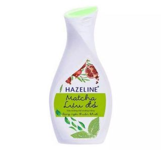 Sữa dưỡng thể HAZELINE matcha & lựu đỏ 230ml