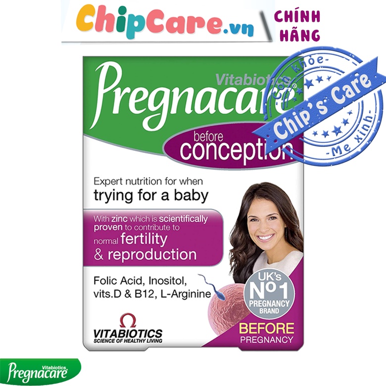 Vitamin Pregnacare Conception cho nữ chuẩn bị mang thai