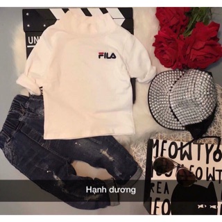 Áo trơn fila
