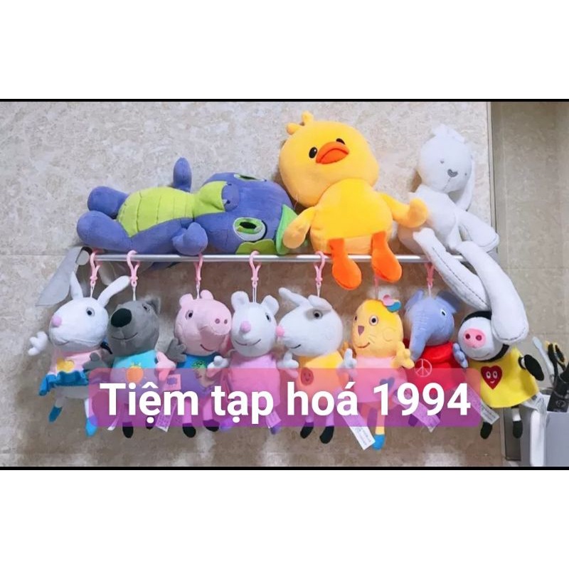{Giá 1 con - 19CM} THÚ BÔNG GIA ĐÌNH BẠN BÈ HEO PEPPA 19CM