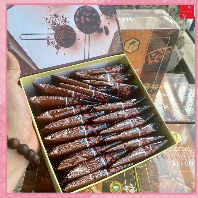 Tăng cân Cacao Nalee Choco hộp 20 gói hàng chính hãng