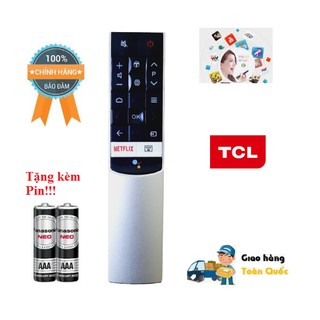 Mua Remote Điều khiển tivi TCL giọng nói- Hàng mới chính hãng vỏ nhôm cao cấp 100% Tặng kèm Pin