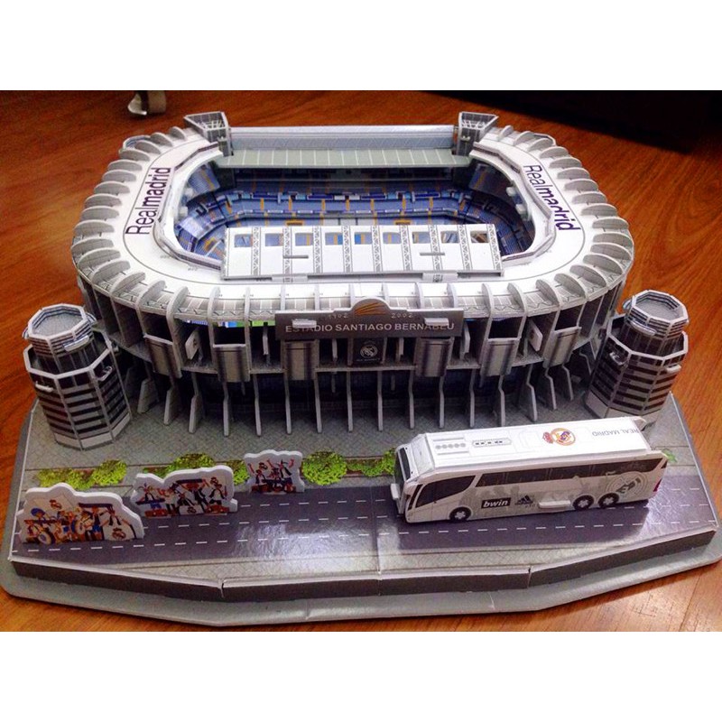 Mô hình sân vận động Bernabeu ( real )