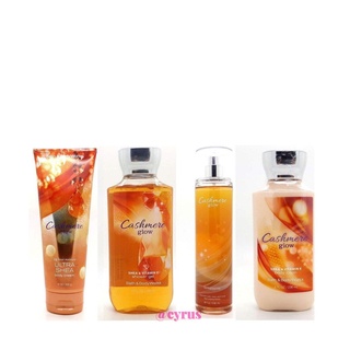 Bộ Sản Phẩm Mist Xịt Toàn Thân, Gel Tắm, Lotion Cashmere Glow BBW từ Mỹ