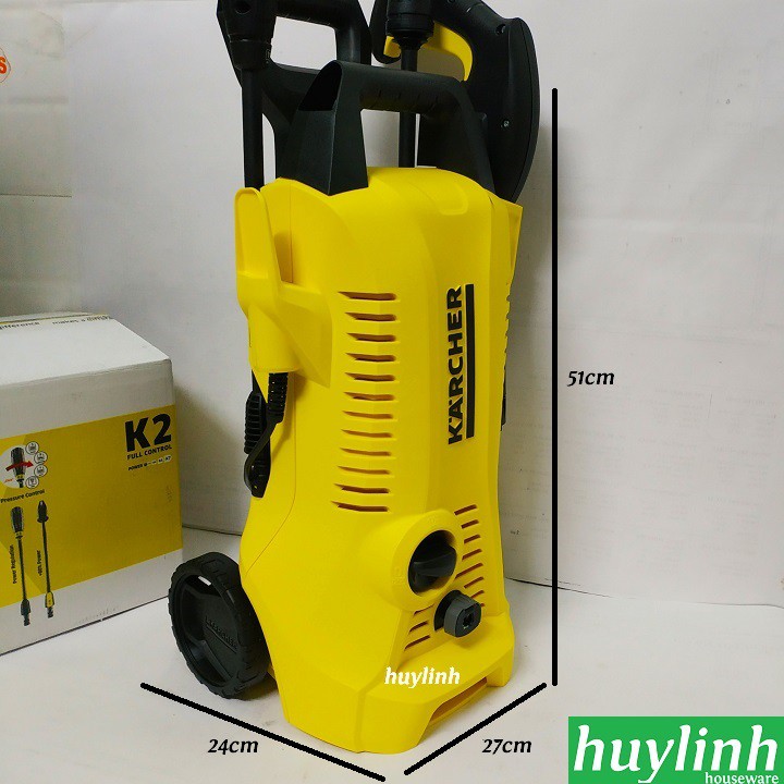 Máy phun xịt rửa xe Karcher K2 Full Control - Tặng 1 lít dung dịch rửa Karcher