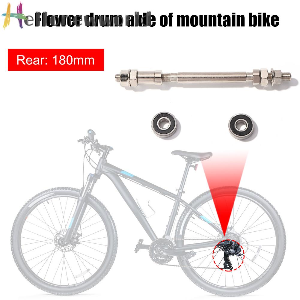 Trục Bánh Xe Đạp Trước Sau Kèm 2 Vòng Bi Cho Xe Đạp Leo Núi