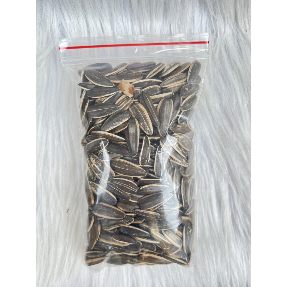 Hướng dương hạt to tròn đều cho vẹt, xám, chuột, hamster gói 200gr