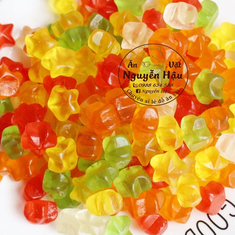 500GR KẸO DẺO CHIPCHIP TRÁI CÂY MIX HÌNH TUỔI THƠ