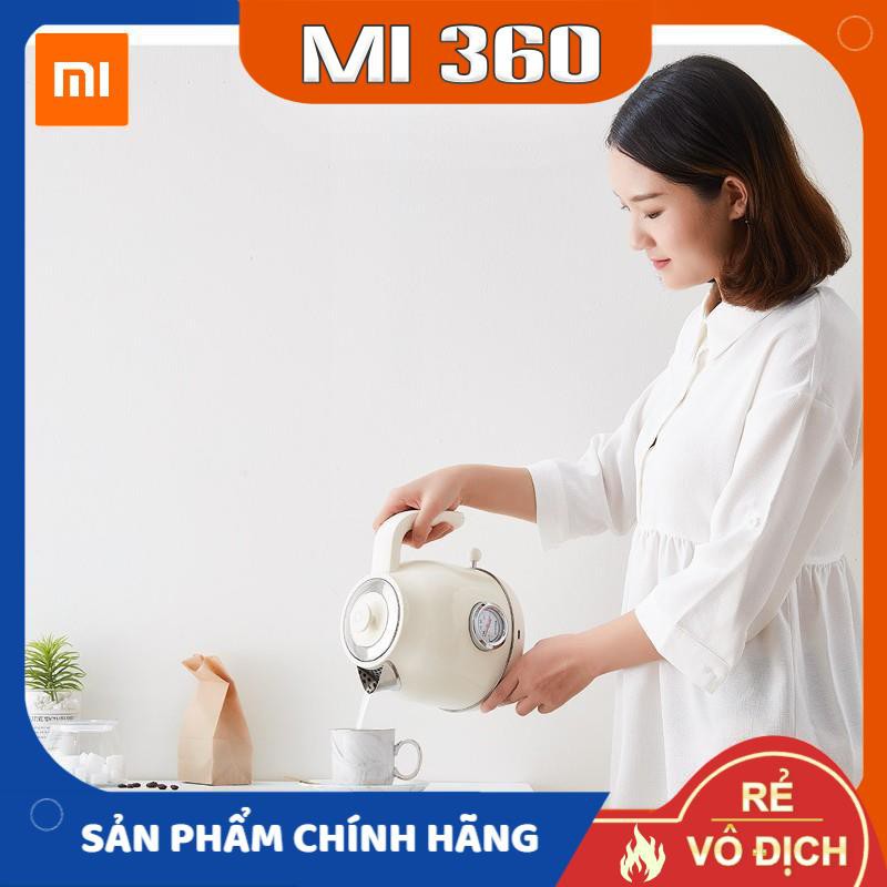 [Mã ELMS4 giảm 7% đơn 500K] Ấm Đun Nước Siêu Tốc Xiaomi OCooker ✅Dung Tích 1.7L ✅Có Nhiệt Kế Theo Dõi Nhiệt Độ Nước