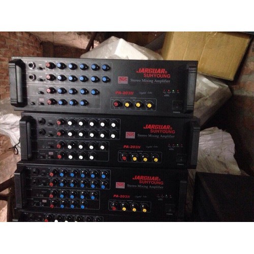 . Amply Karaoke chuyên nghiệp P203N Jarguar 8 sò to AC - P203N 8 sò AC