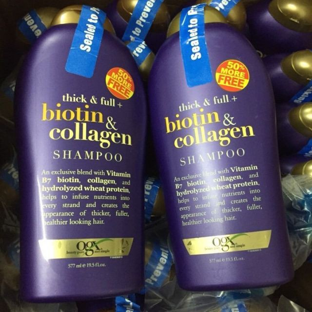 DẦU GỘI KÍCH THÍCH MỌC TÓC BIOTIN & COLLAGEN 577ML