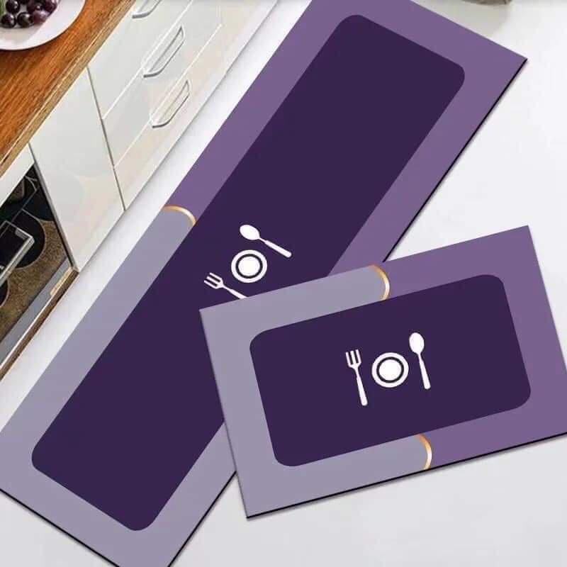 COMBO bộ 2 thảm nhà bếp 3d