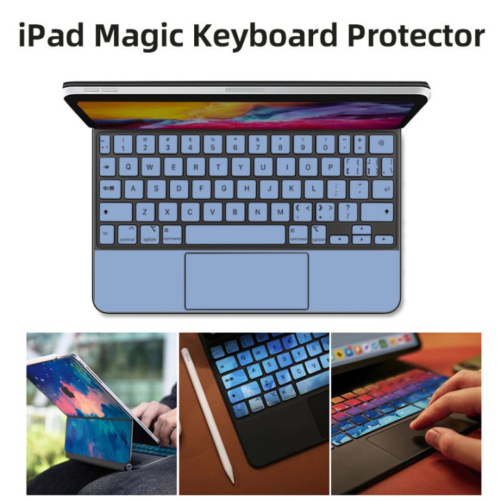 Phù Hợp Miếng Dán Bảo Vệ Bàn Phím Máy Tính Bằng Silicon Chống Thấm Nước / Bẩn Cho magic 2022 pro4 11 inch pro 6 12.9 ipad air 4 / 5 10.9
