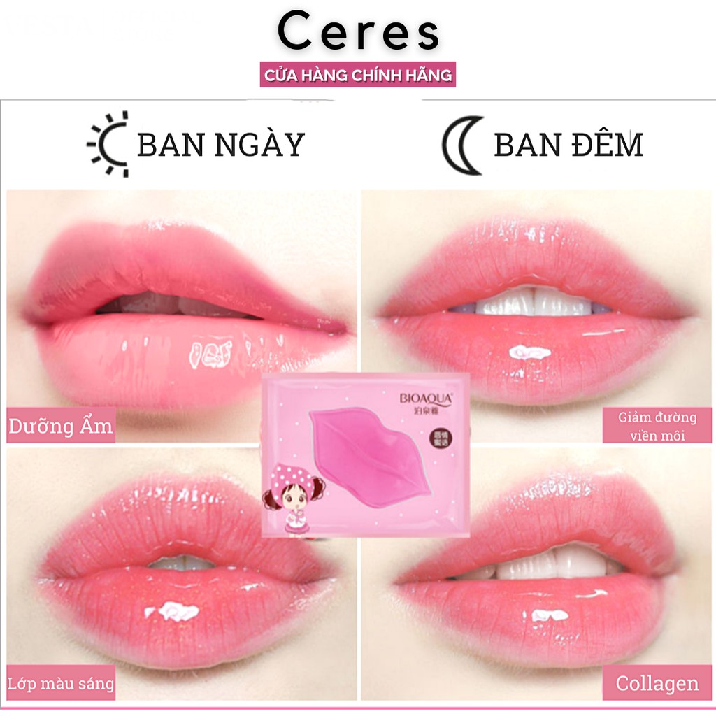 Mặt Nạ Môi 💋𝑭𝒓𝒆𝒆𝒔𝒉𝒊𝒑💋 Mask Môi Bioaqua Nội Địa Trung | BigBuy360 - bigbuy360.vn