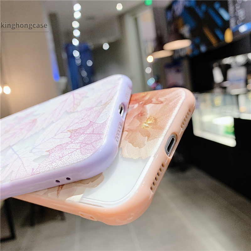 Ốp điện thoại họa tiết lá phong Compatible For IPhone 11 PRO MAX XR XSMAX 12 Mini 12 Pro Max 11 6 7 6s 8 Plus X Se 2020 6splus 7plus 6plus 8plus Xs