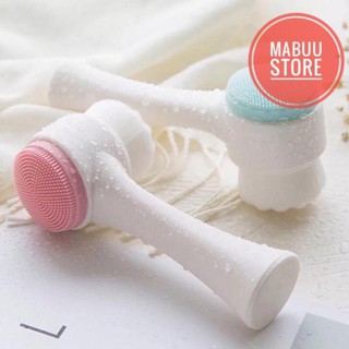 HT81 -  Cọ rửa mặt 2 đầu cao cấp