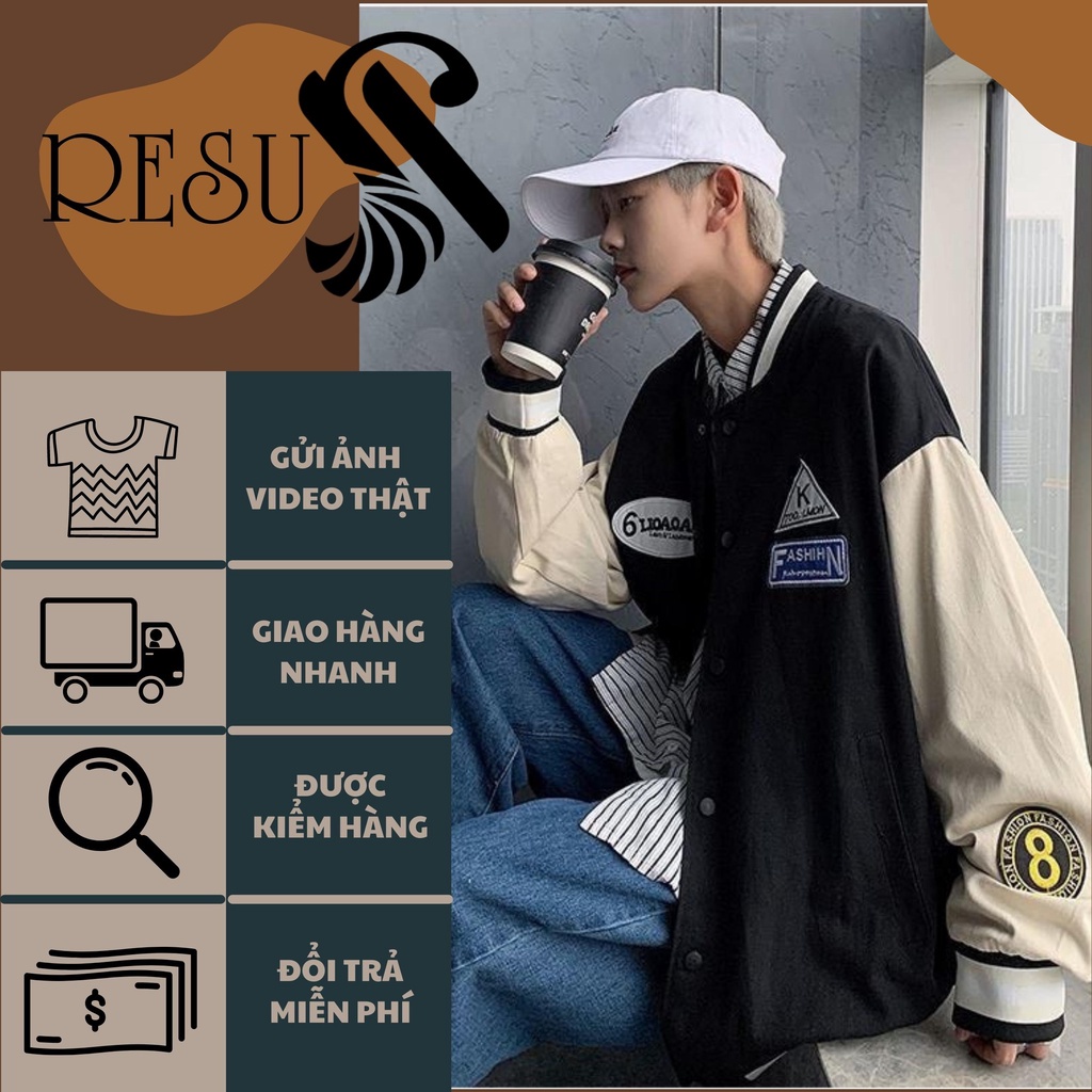 Áo Khoác BomBer Nam Nữ, Chất Liệu Dù 2 Lớp Thêu Phối Nhiều Họa Tiết Trẻ Trung.T