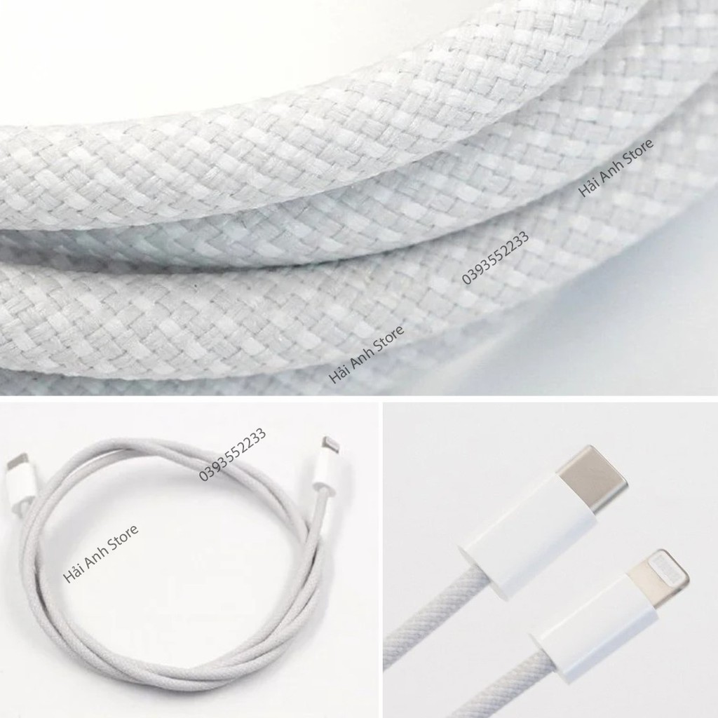 Cáp sạc nhanh iPhone USB-C ra Lightning