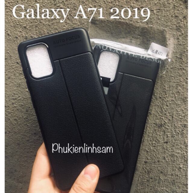 Ốp lưng dẻo Auto Focus Galaxy A71 /A51 ĐEN
