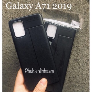 Ốp lưng dẻo Auto Focus Galaxy A71 /A51 ĐEN