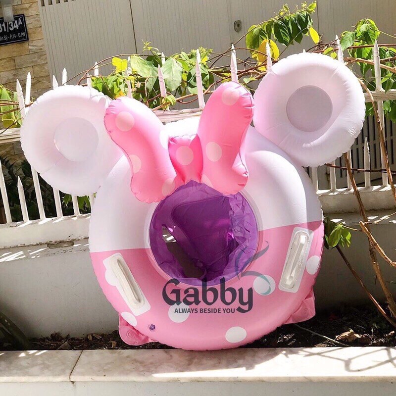 Phao Tắm Minnie - Mickey Siêu Đáng Yêu Cho Bé